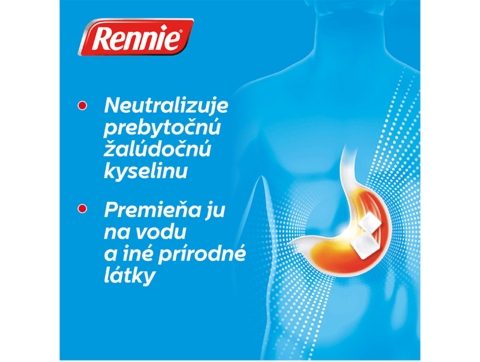 Rennie Orange neutralizace